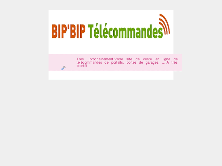 www.bipbip-telecommandes.com