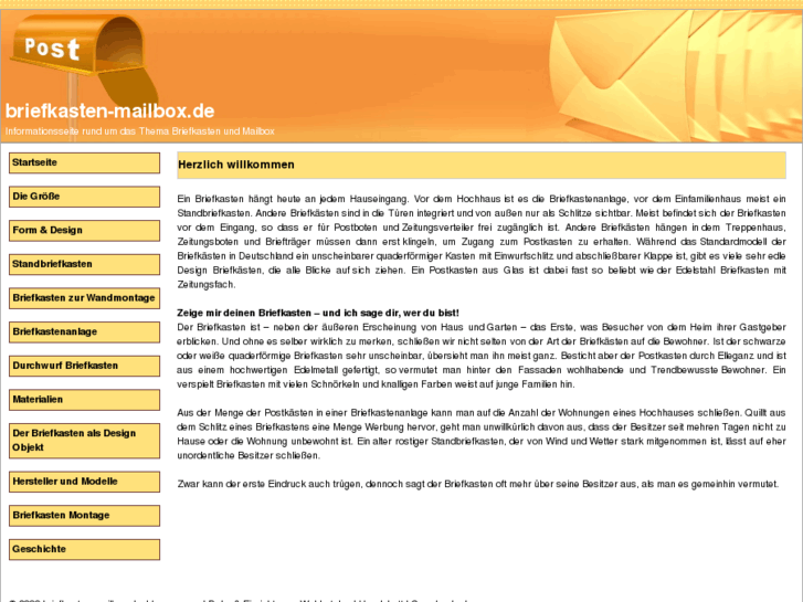 www.briefkasten-mailbox.de