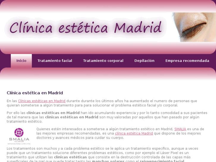 www.clinicaesteticamadrid.es