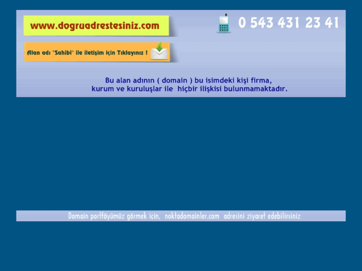 www.dogruadrestesiniz.com