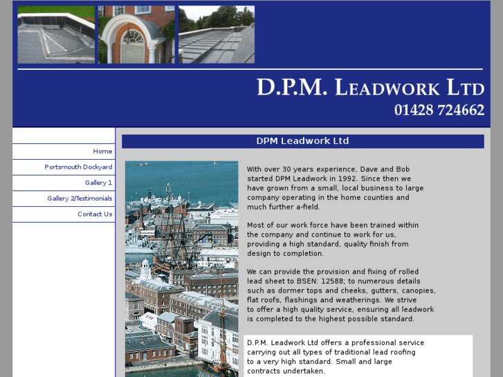 www.dpmleadworkltd.co.uk