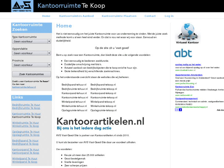 www.kantoorruimte-tekoop.nl