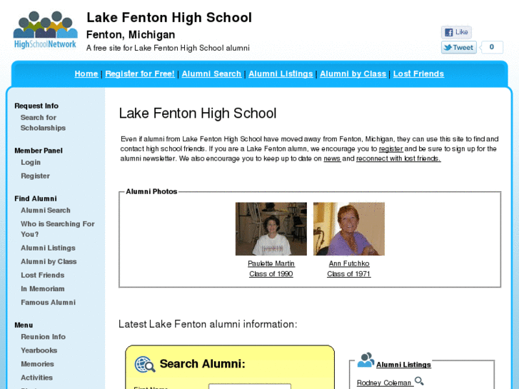 www.lakefentonhighschool.org