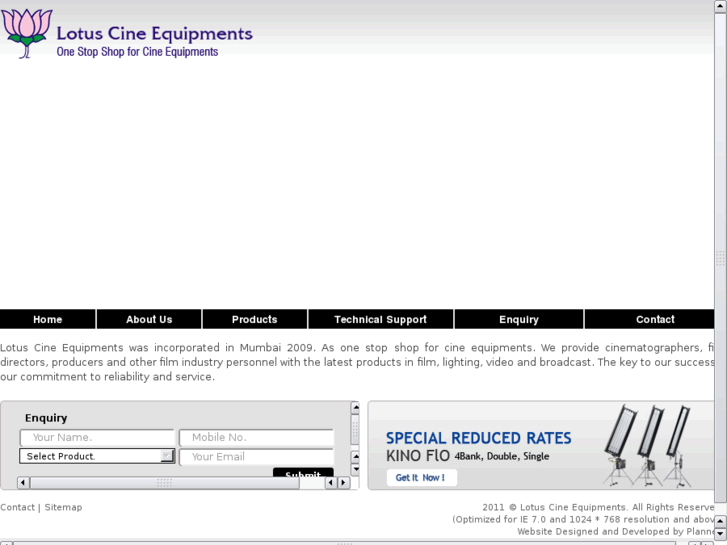 www.lotuscineequipments.com