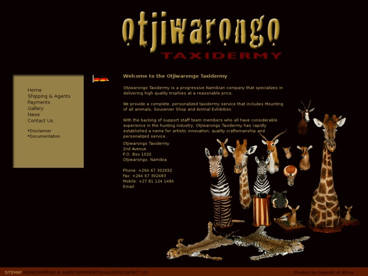 www.namibia-taxidermy.com