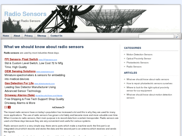 www.radiosensors.net
