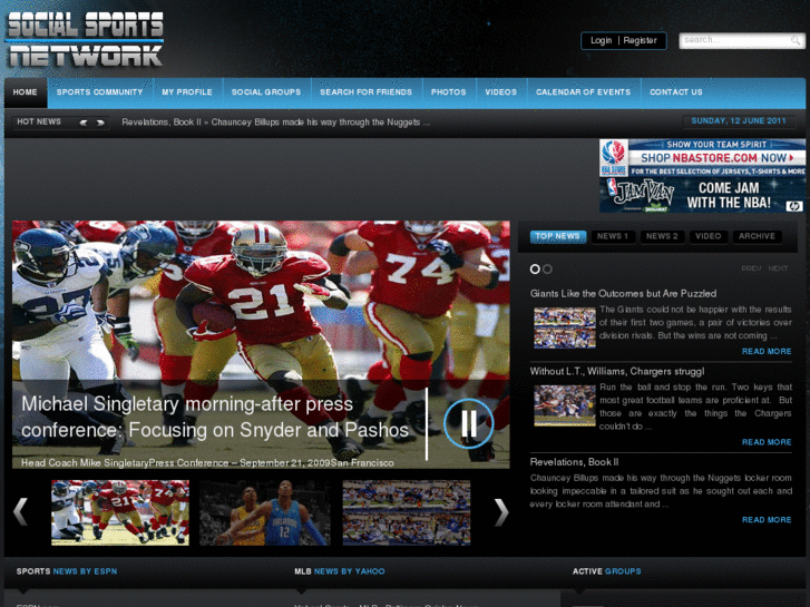 www.socialsportsnetwork.com