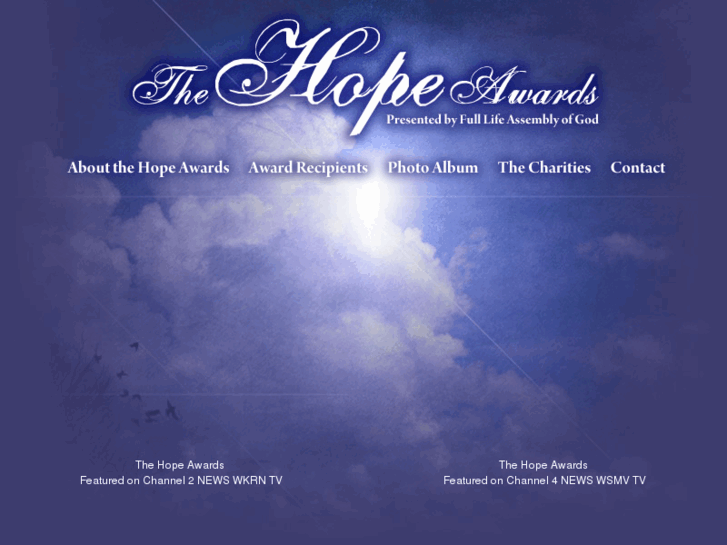 www.thehopeawards.com