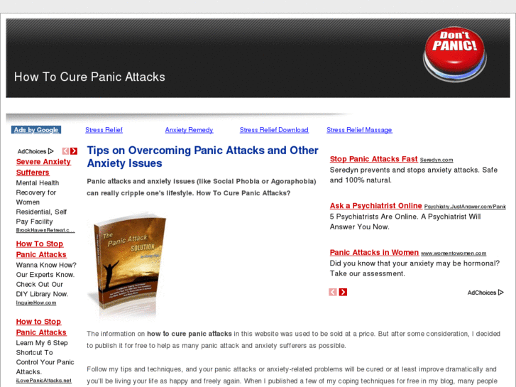 www.thepanicattacksolution.com