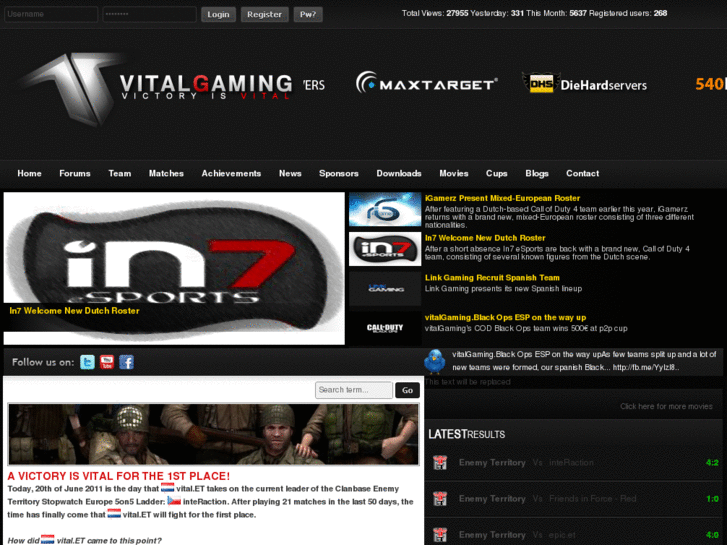 www.vitalgaming.eu