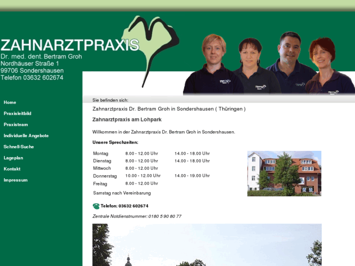 www.zahnarztpraxis-am-lohpark.de