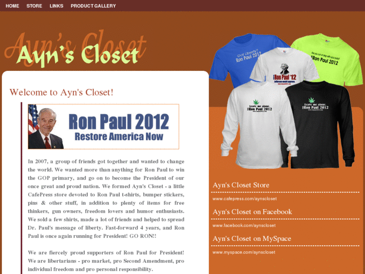 www.aynscloset.com