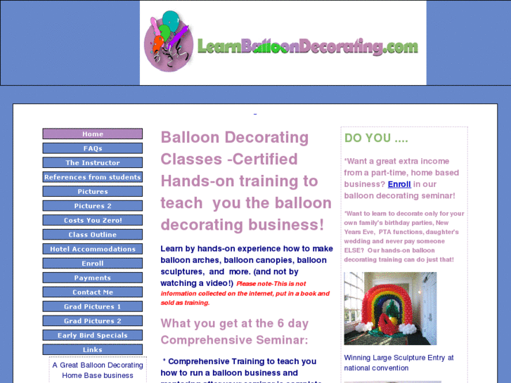 www.ballondecoratingschool.com