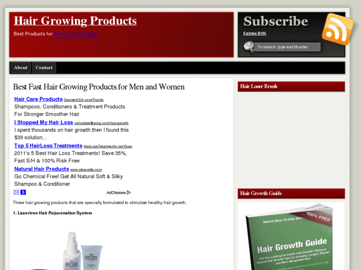 www.hairgrowingproducts.org