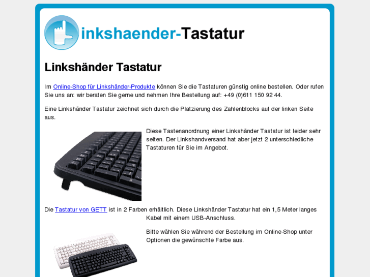 www.linkshaender-tastatur.de