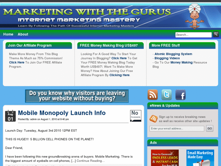 www.marketingwiththegurus.com