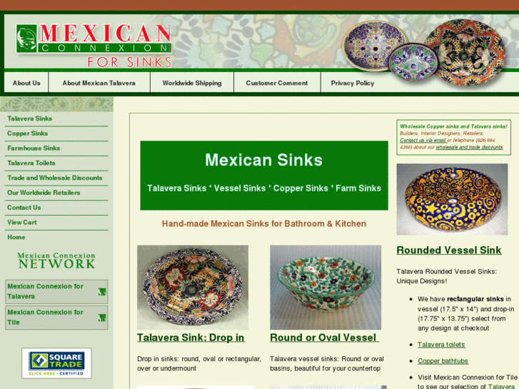 www.mexicanconnexionforsinks.com