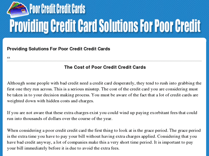 www.poorcredit-creditcards.com