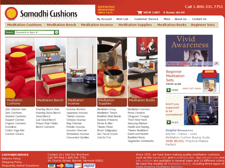 www.samadhicushions.com