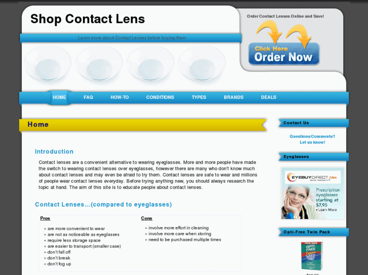 www.shopcontactlens.com