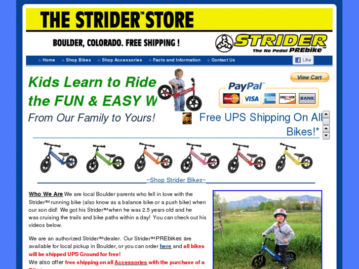 www.striderstore.com