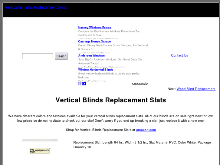 www.verticalblindsreplacementslats.com