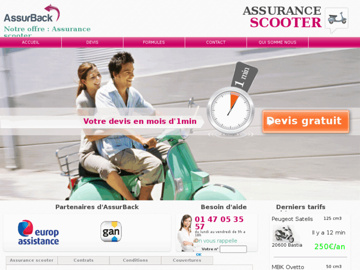 www.assurancescooter.fr