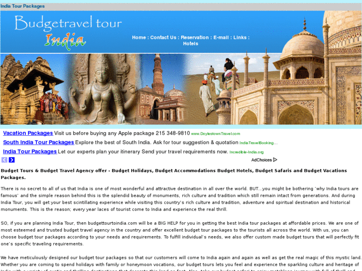 www.budgettourtoindia.com