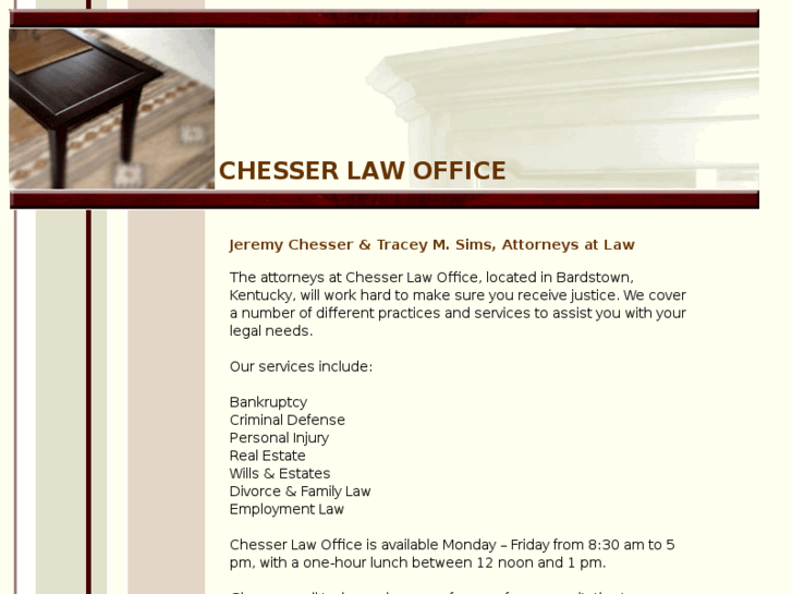 www.chesserlaw.com