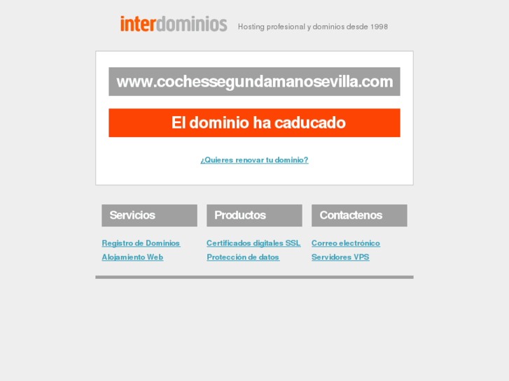 www.cochessegundamanosevilla.com