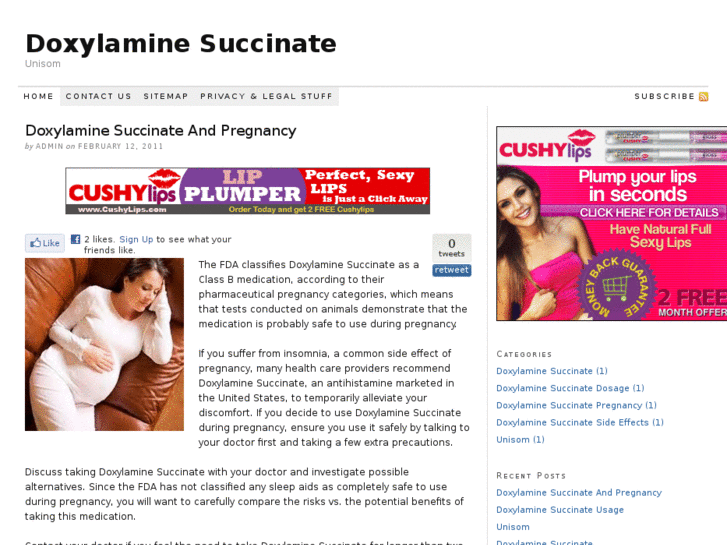 www.doxylaminesuccinate.org