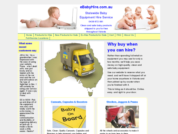 www.ebabyhire.com