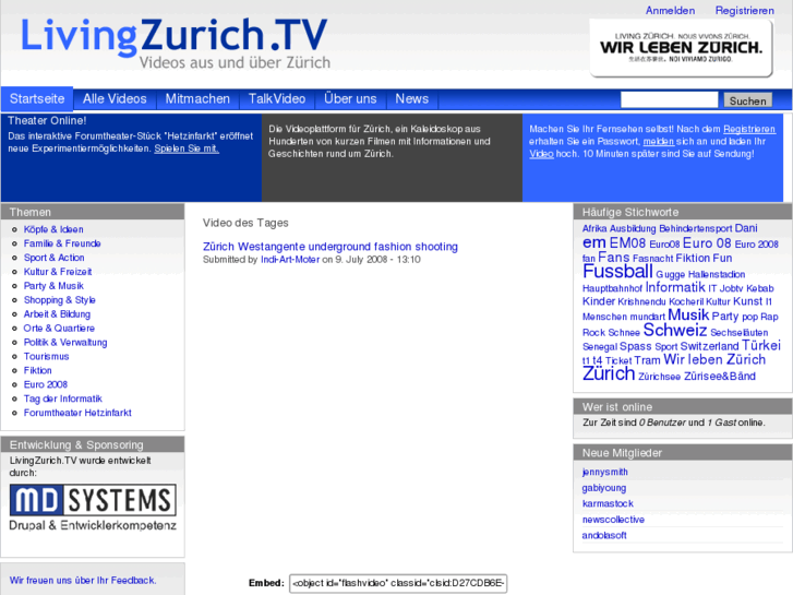 www.livingzurich.tv