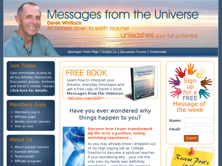 www.messages-from-the-universe.com