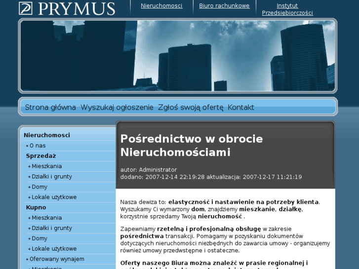 www.prymus-nieruchomosci.com