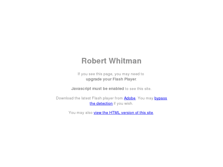 www.robertwhitman.com