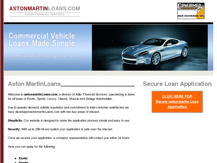 www.astonmartinloans.com