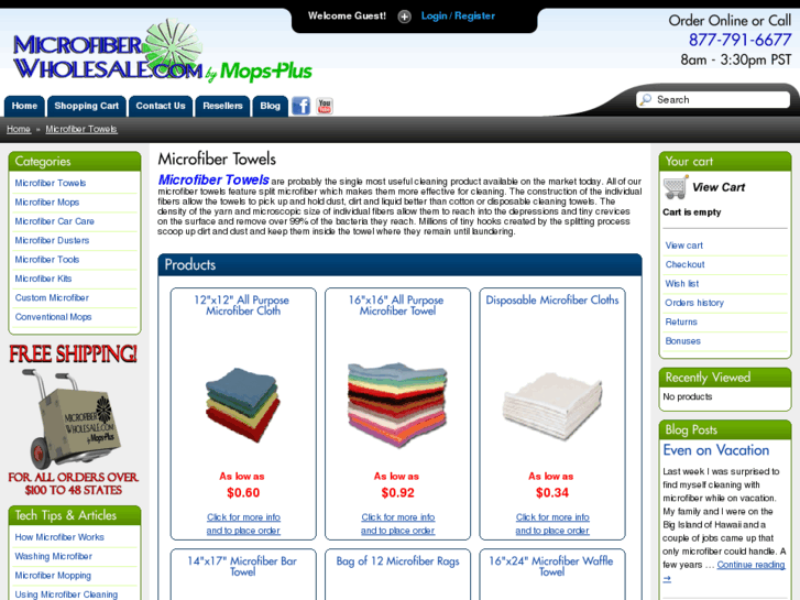 www.buymicrofibercloths.com