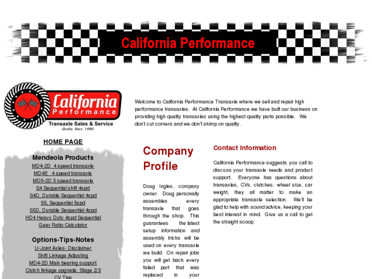 www.californiaperformance.com