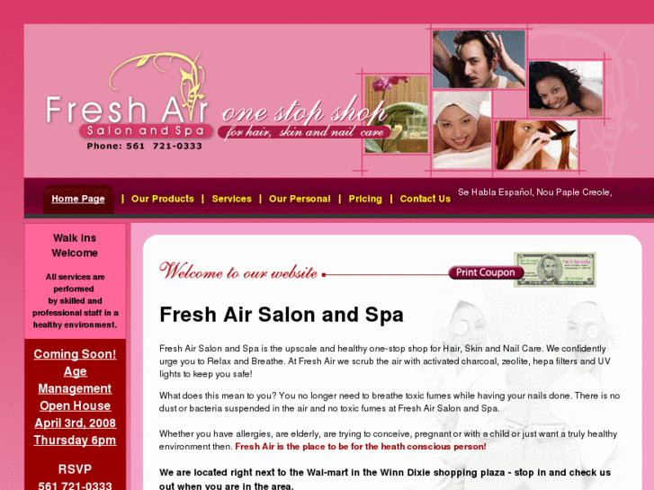 www.freshairsalonandspa.com