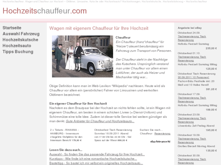 www.hochzeitschauffeur.com