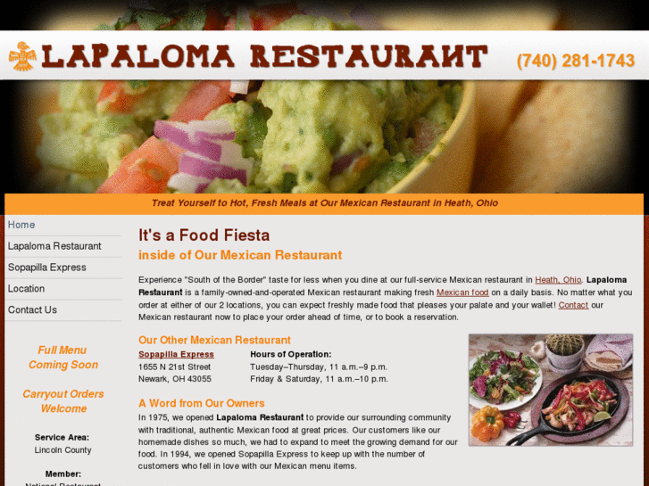 www.lapalomaheathrestaurant.com