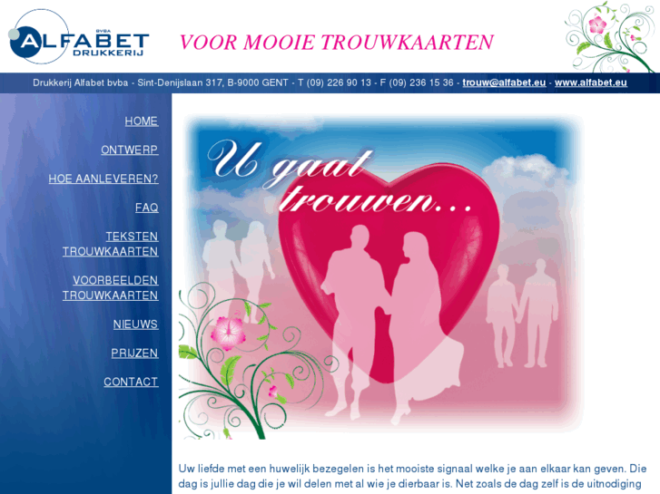 www.mooietrouwkaarten.be