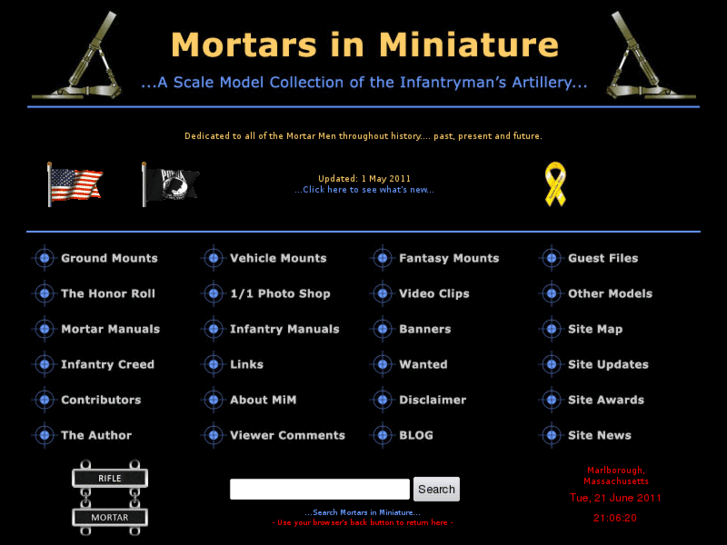 www.mortarsinminiature.com