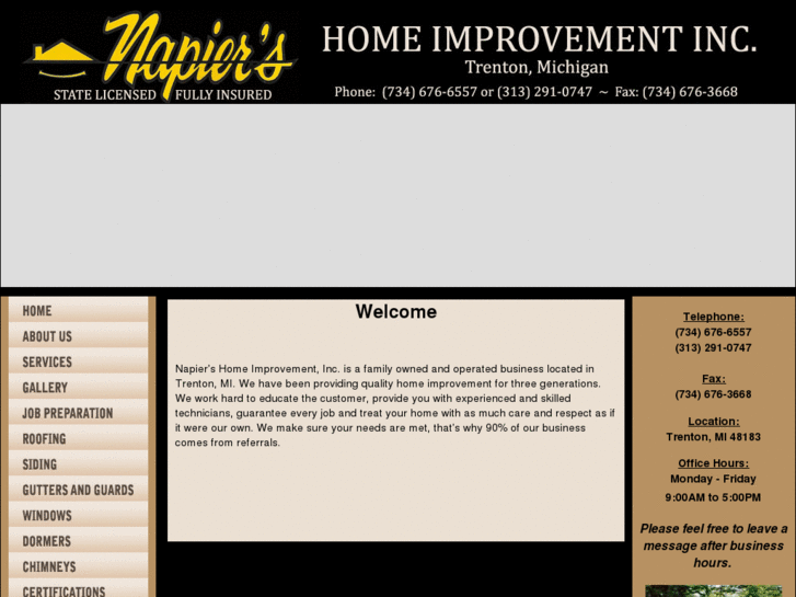 www.napiershomeimprovement.com