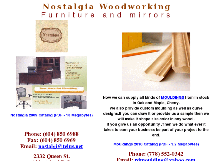 www.nostalgiawoodworking.com