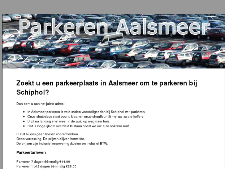 www.parkerenaalsmeer.nl