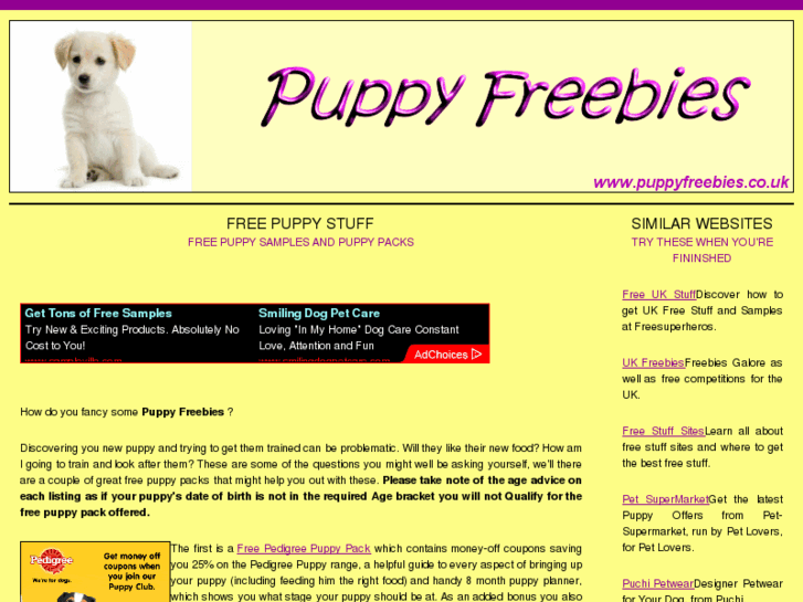 www.puppyfreebies.co.uk