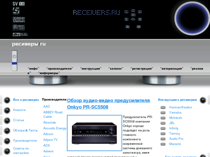 www.receivers.ru