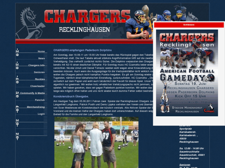 www.recklinghausen-chargers.de